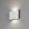 Online Applique d'ext. LED Chieri 2 lampes 18 cm blanche Éclairage Extérieur Professionnel