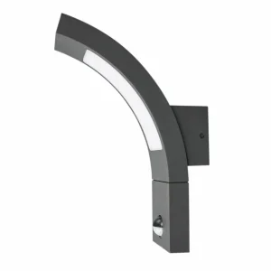 Store Applique d’extérieur Juvia à LED et détecteur Éclairage Extérieur Professionnel