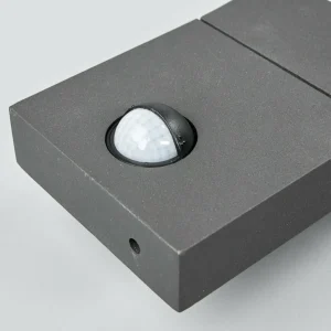 Store Applique d’extérieur Juvia à LED et détecteur Éclairage Extérieur Professionnel