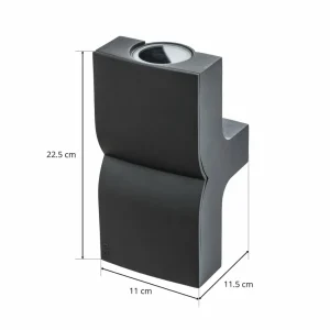 Best Applique d’extérieur KLAMP, 22,5 cm, 2 lampes Éclairage Extérieur Professionnel