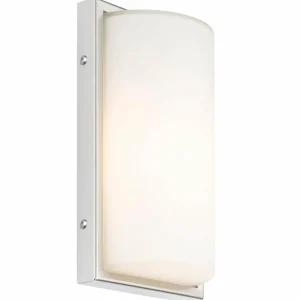 Store Applique d’extérieur LED 040 avec capteur, blanche Éclairage Extérieur Professionnel