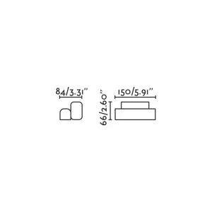 Cheap Applique d'extérieur LED Balic, noir, aluminium, largeur 15 cm Éclairage Extérieur Professionnel