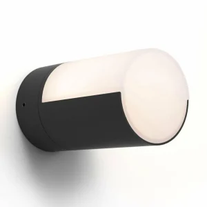 Best Sale Applique d'extérieur LED Cyra, 1 lampe, noire mate Éclairage Extérieur Professionnel