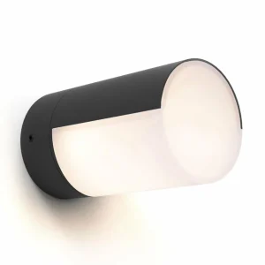 Best Sale Applique d'extérieur LED Cyra, 1 lampe, noire mate Éclairage Extérieur Professionnel