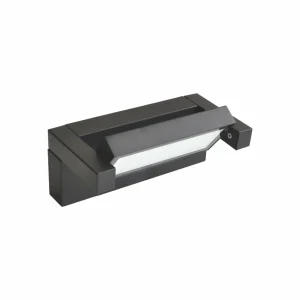 Shop Applique d'extérieur LED Gea, gris foncé Éclairage Extérieur Professionnel