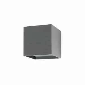Sale Applique d'extérieur LED Olan, gris foncé Éclairage Extérieur Professionnel