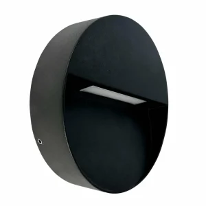 Cheap Applique d'extérieur LED Pluto de , noir, Ø 15 cm Éclairage Extérieur Professionnel