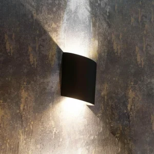 Store Applique d'extérieur LED Sochi en gris foncé Éclairage Extérieur Professionnel