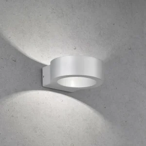Best Applique d'extérieur LED Torres, ronde argentée Éclairage Extérieur Professionnel