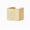 Best Sale Applique d’extérieur LED Wall cubique feuille d’or Éclairage Extérieur Professionnel