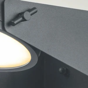 Online Applique d’extérieur LED Zola, acier inox, grise Éclairage Extérieur Professionnel