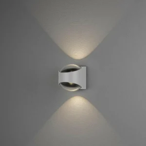 Outlet Applique extérieur LED Bitonto 2 lampes blanche Éclairage Extérieur Professionnel