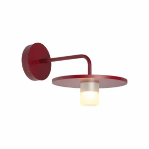 Shop Applique extérieur LED Montoya vers le bas, rouge Éclairage Extérieur Professionnel