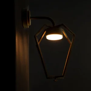 Best Applique LED Gemstone, laiton ancien/opale Éclairage Extérieur Professionnel