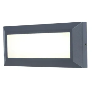 Cheap Applique LED Helena, frontale 23 cm anthracite Éclairage Extérieur Professionnel