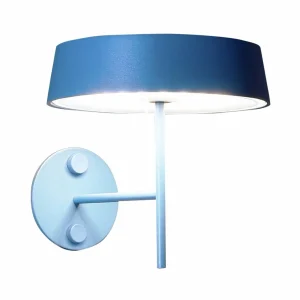 Store Applique LED Miram à batterie, dimmable, bleue Éclairage Extérieur Professionnel