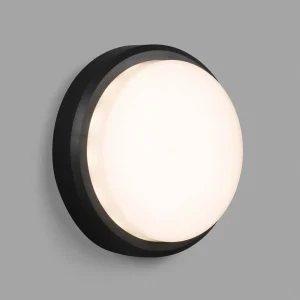 Shop Applique LED Tom XL, IK10, gris foncé/blanche Éclairage Extérieur Professionnel