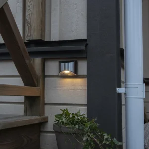 Best Applique solaire LED Wally, argentée, lot de 2 Éclairage Extérieur Professionnel