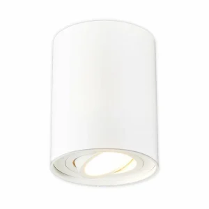 Store spot pour plafond Jolina, rond, blanc, set de 2, aluminium Éclairage De Magasins