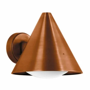 Cheap 31473K3 applique d'extérieur LED cuivre/opale Éclairage Extérieur Professionnel