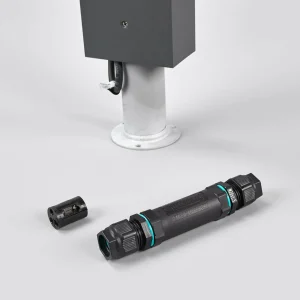 Clearance 77265K3 borne angulaire graphite 3000K ouvert Éclairage Extérieur Professionnel