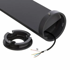 Best Borne lumineuse LED 99058 K3, graphite, fonte d'aluminium, verre Éclairage Extérieur Professionnel
