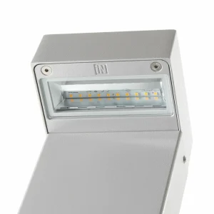 Cheap Borne lumineuse LED Mimik 10 Post 600 gris 3.000K Éclairage Extérieur Professionnel