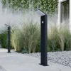 Discount Borne lumineuse LED Nevio gris graphite Éclairage Extérieur Professionnel