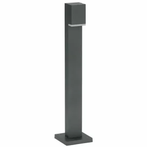 Cheap Borne lumineuse Lexiane avec LED - anthracite Éclairage Extérieur Professionnel