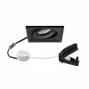 Cheap BB37 RC driver rond boîte de jonction noir structuré Éclairage De Magasins
