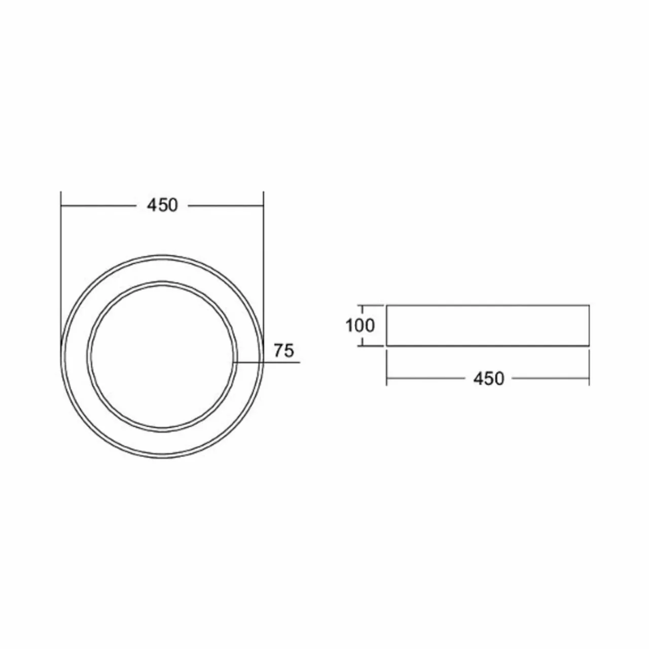 brumberg_biro_circle_plafond_circulaire__cm_onoff_noir__1.webp Store Biro Circle plafond circulaire Ø 45cm on/off noir 830 Éclairage De Bureau