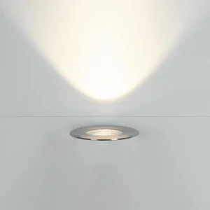 Store Boled luminaire encastrable LED, Ø 11 cm, 15 W Éclairage Extérieur Professionnel