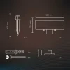 Best Sale Smart Outdoor Ground Spot, CCT RVB à 3 lampes. Éclairage Extérieur Professionnel