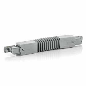 Discount Connecteur flexible rail électrique HT Noa, gris Éclairage De Magasins