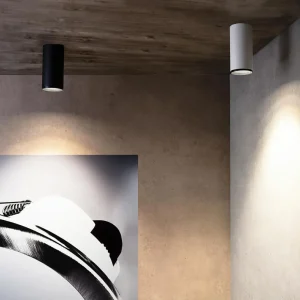 Cheap Downlight LED à monter Lucea 15 W noir Éclairage De Magasins