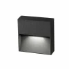 Cheap Egger Applique d'extérieur LED Vigo Q noir 11x11 cm Alu 3.000 K Éclairage Extérieur Professionnel
