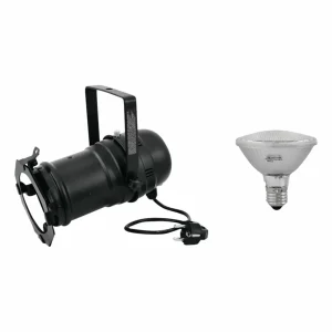 Sale EUROLITE Set PAR-30 Spot spot LED noir Éclairage Technique