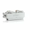 Hot connecteur électrique longitudinal 3 phases argenté Éclairage De Magasins