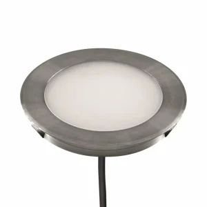 New L67101502 Luminaire encastré dans le sol, Ø 8,5 cm, 3.000K Éclairage Extérieur Professionnel