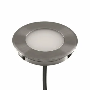 Hot L67101002 Luminaire encastré dans le sol, Ø 6 cm, 3.000K Éclairage Extérieur Professionnel