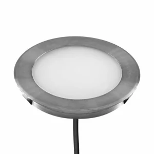 New L67101502 Luminaire encastré dans le sol, Ø 8,5 cm, 3.000K Éclairage Extérieur Professionnel
