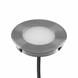 Hot L67101002 Luminaire encastré dans le sol, Ø 6 cm, 3.000K Éclairage Extérieur Professionnel