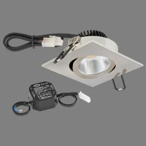 Hot PC20 lampe avec variateur 3000K inox Éclairage De Magasins