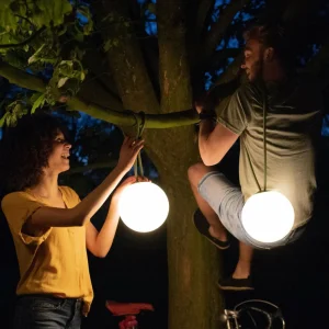 New Bolleke suspension LED batterie, taupe Éclairage Extérieur Professionnel