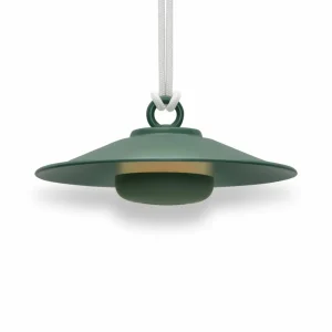 Clearance lampe à LED à suspendre Chap-O, vert, intensité variable, IP55 Éclairage Extérieur Professionnel