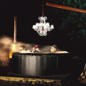 Outlet suspension LED Rockcoco 12.0, IP44 Éclairage Extérieur Professionnel