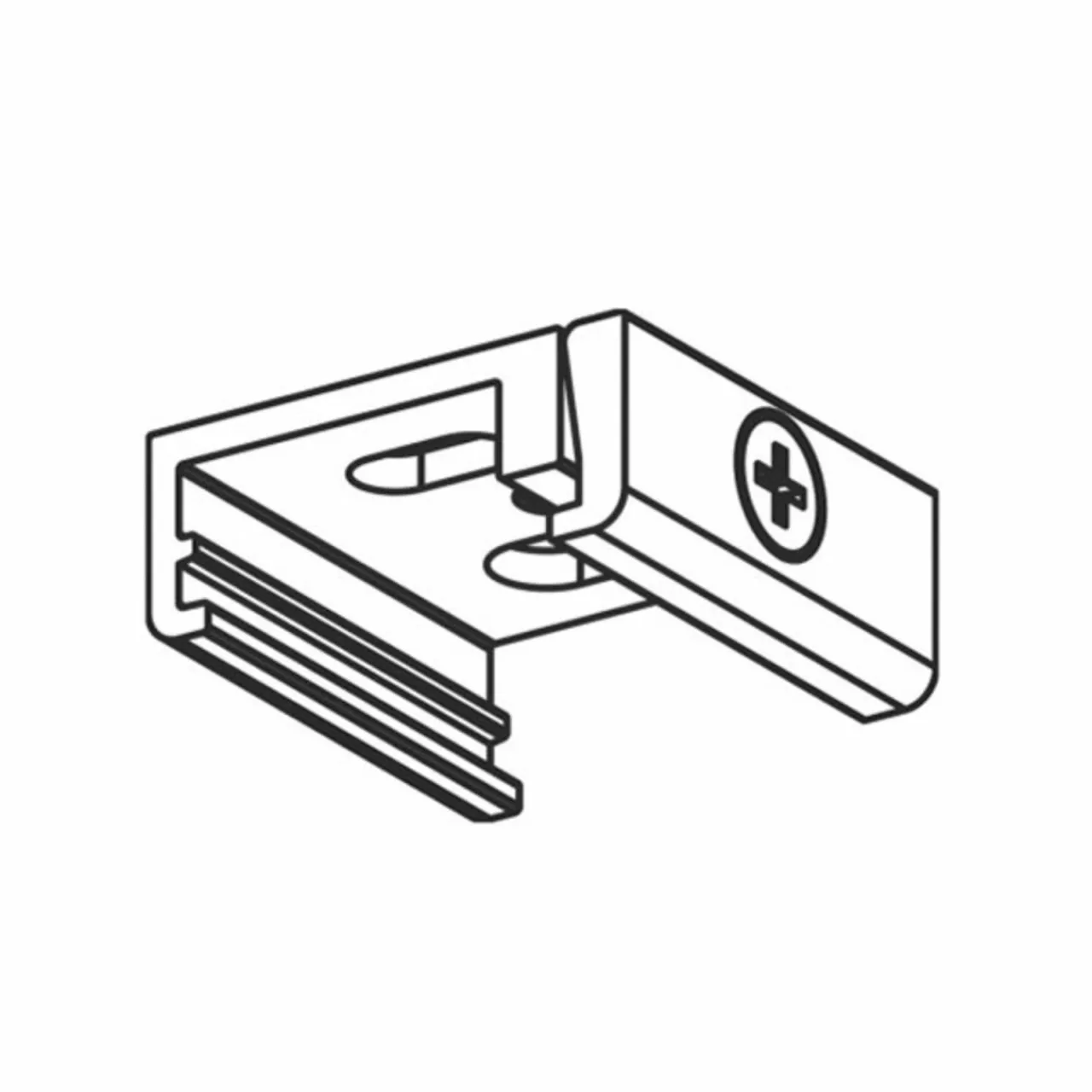 fixation_au_plafond_pour_rail_triphas_noa_noire_0.webp Best Sale Fixation au plafond pour rail triphasé Noa, noire Éclairage De Magasins