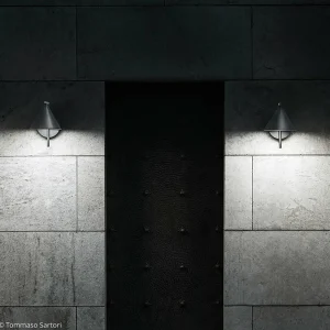 Store Captain Flint applique d'extérieur 2700K inox Éclairage Extérieur Professionnel