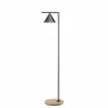 Online Captain Flint lampadaire 4 000K brun/naturel Éclairage Extérieur Professionnel
