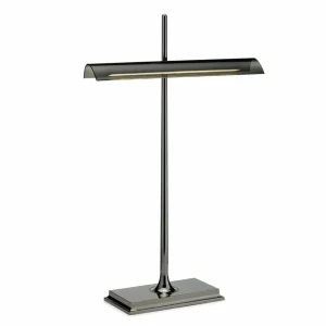 Flash Sale Goldman - lampe à poser avec USB, gris fumée Éclairage De Bureau